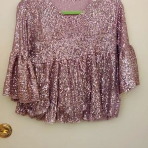 Sequin top